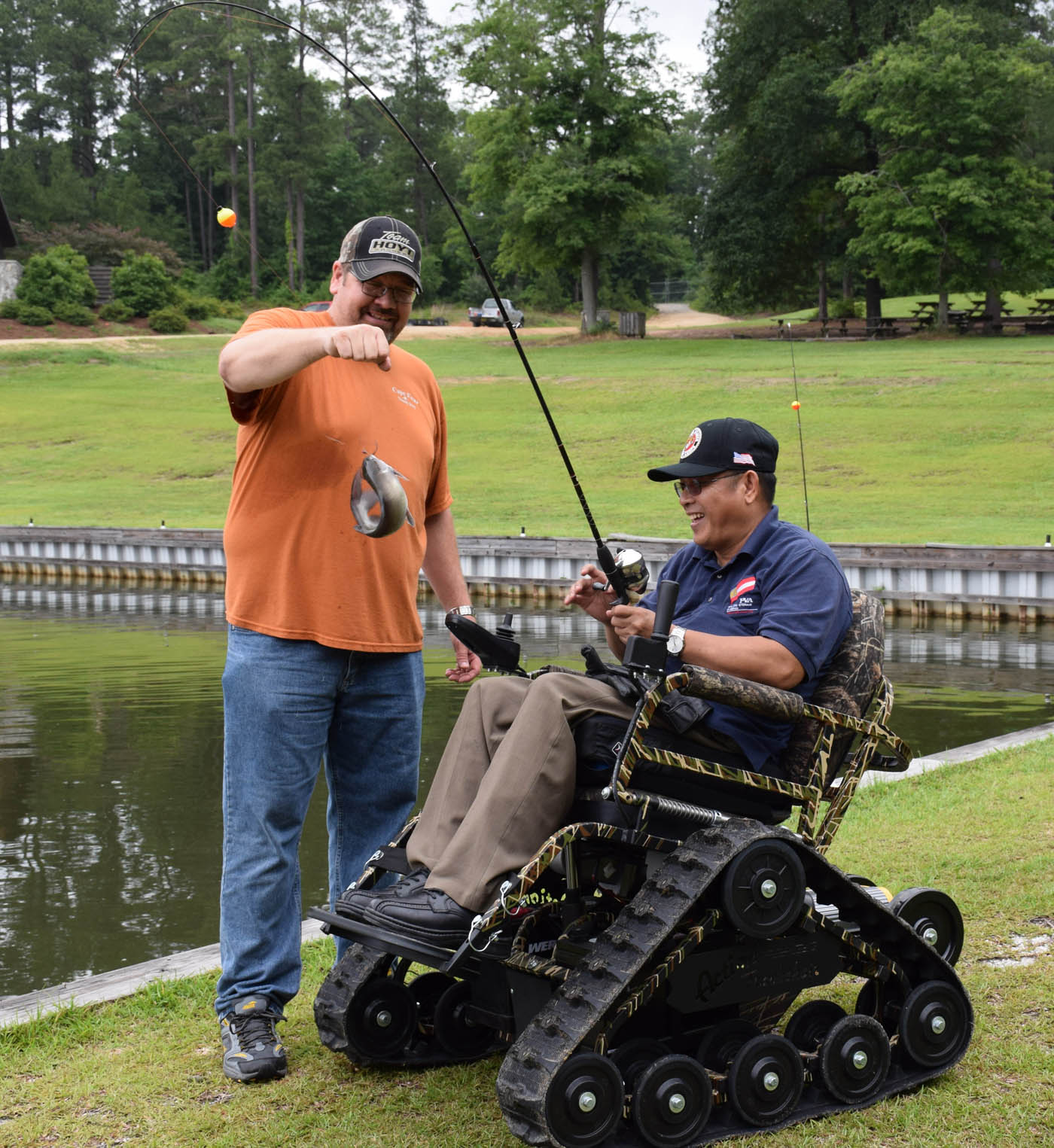 Motorized, AllTerrain Wheelchairs Donated to Wildlife Commission