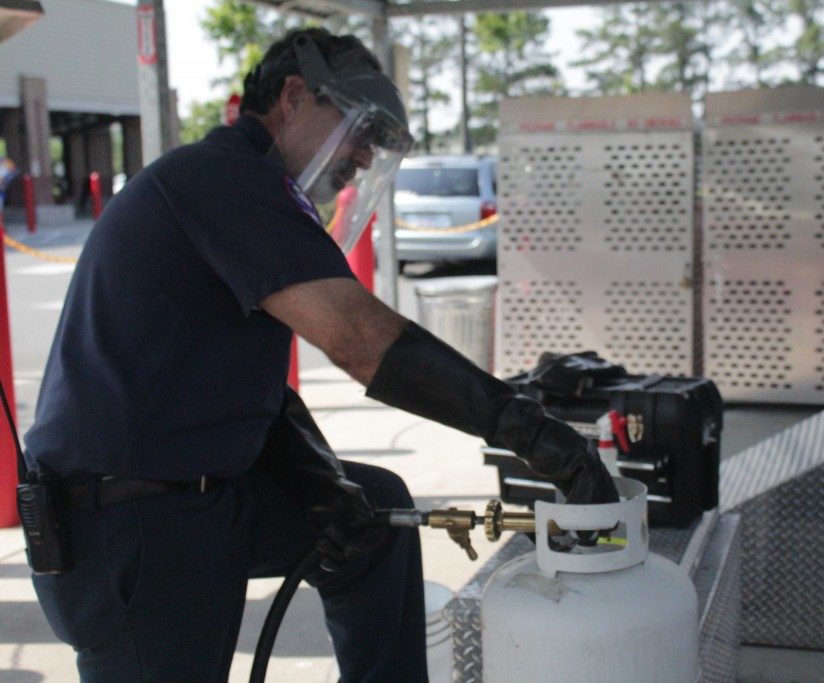 Grill Safety Includes Proper Propane Tank Storage