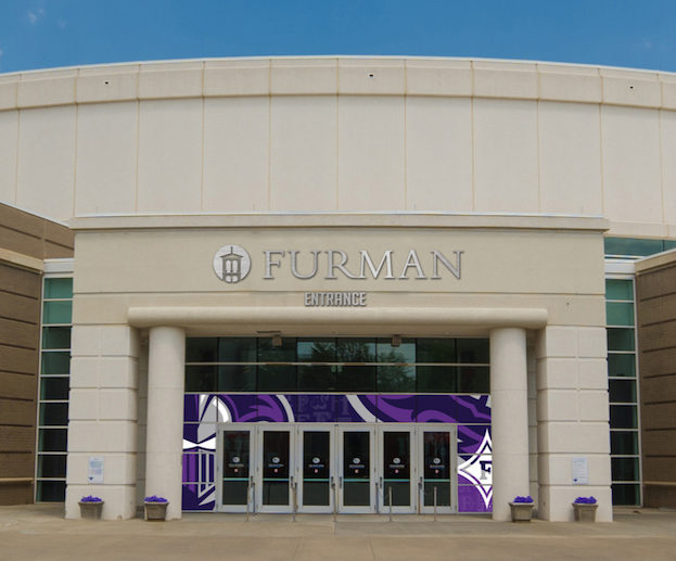 Furman Entrance Opens at Bon Secours Wellness Arena