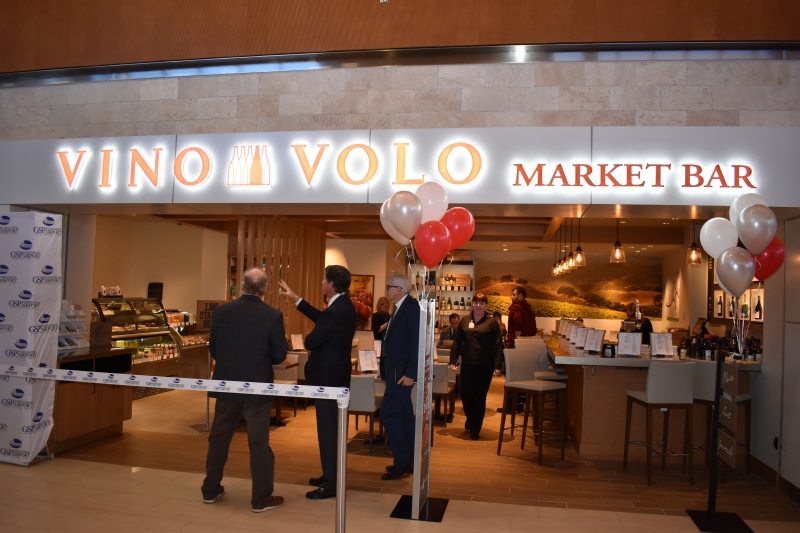 Vino Volo Opens New MarketBar Concept at GSP Airport