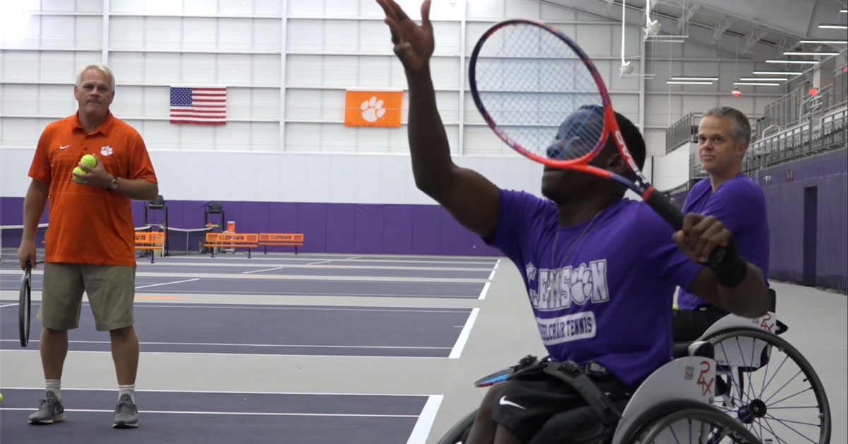 Wheelchair Tennis Introduced as Clemson’s First Adaptive Sports Team