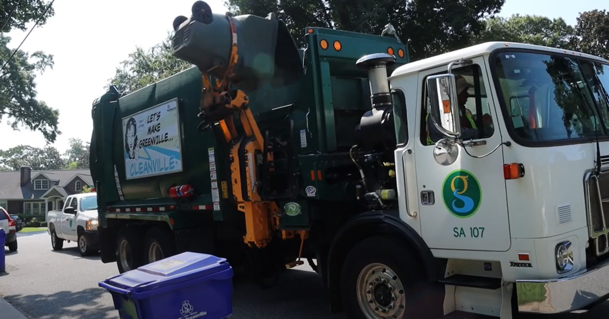 City of Greenville Launches New GVL Trash Tracker App