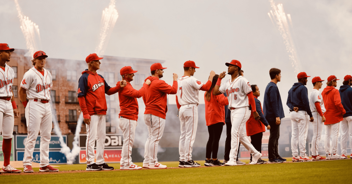 Hot Rods Stifle Greenville Drive 73, Dampen Opening Day at Fluor Field