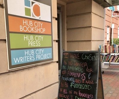 The exterior of Hub City Writers Project.